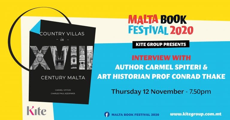 Watch Video &#8211; Book Launch of ‘Country Villas in XVIII Century Malta’ &#8211; Kite Group