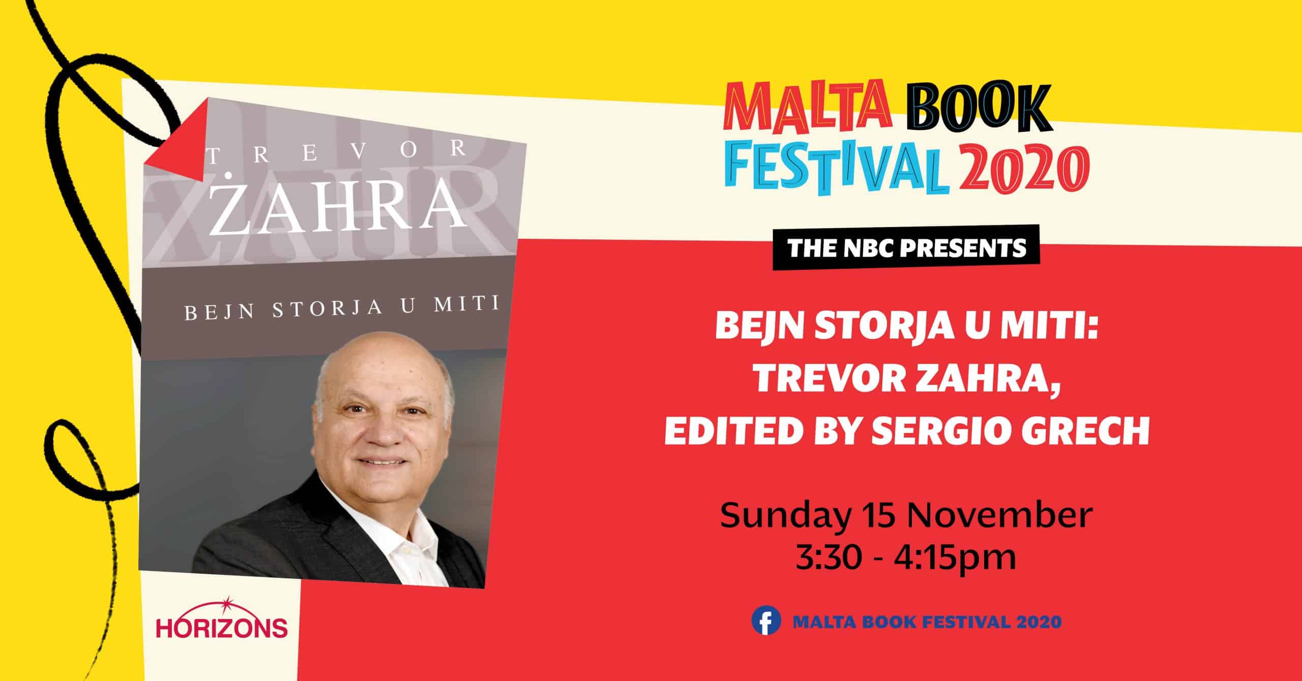 Watch Video &#8211; Book launch of &#8216;Bejn Storja u Miti: Trevor Zahra&#8217; &#8211; Horizons