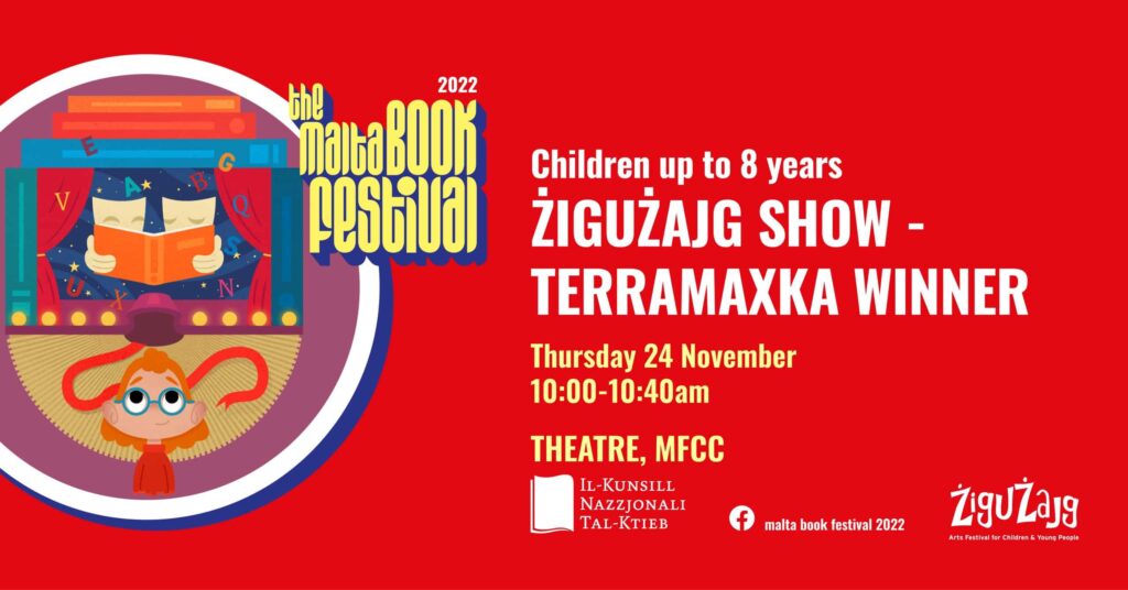 Produzzjoni ŻiguŻajg għal tfal ta’ 8 snin jew iżgħar – Theatre (EN)