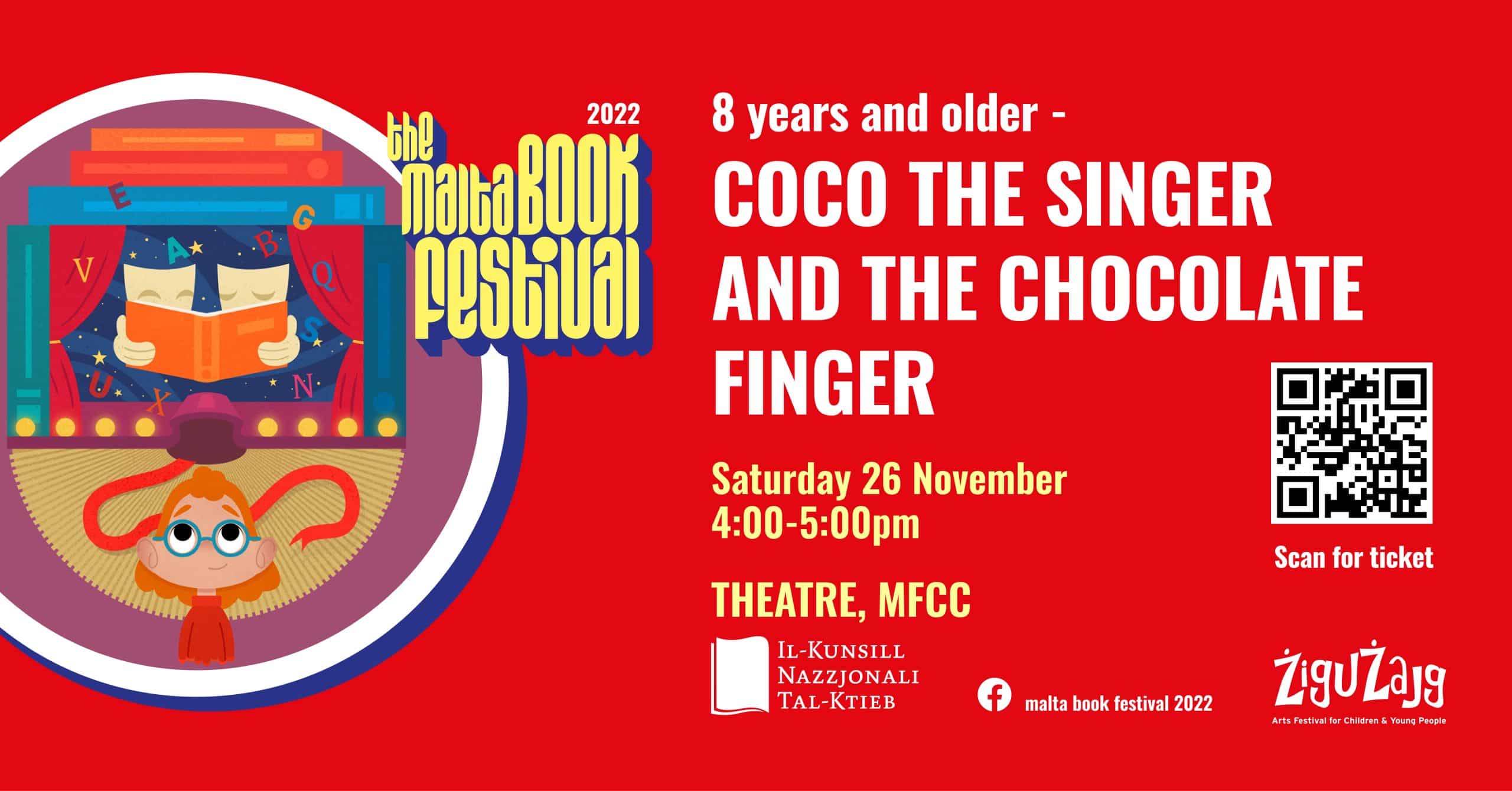 ŻiguŻajg show: Coco the Singer and the Chocolate Finger (8 years and older)  &#8211; Theatre (EN)