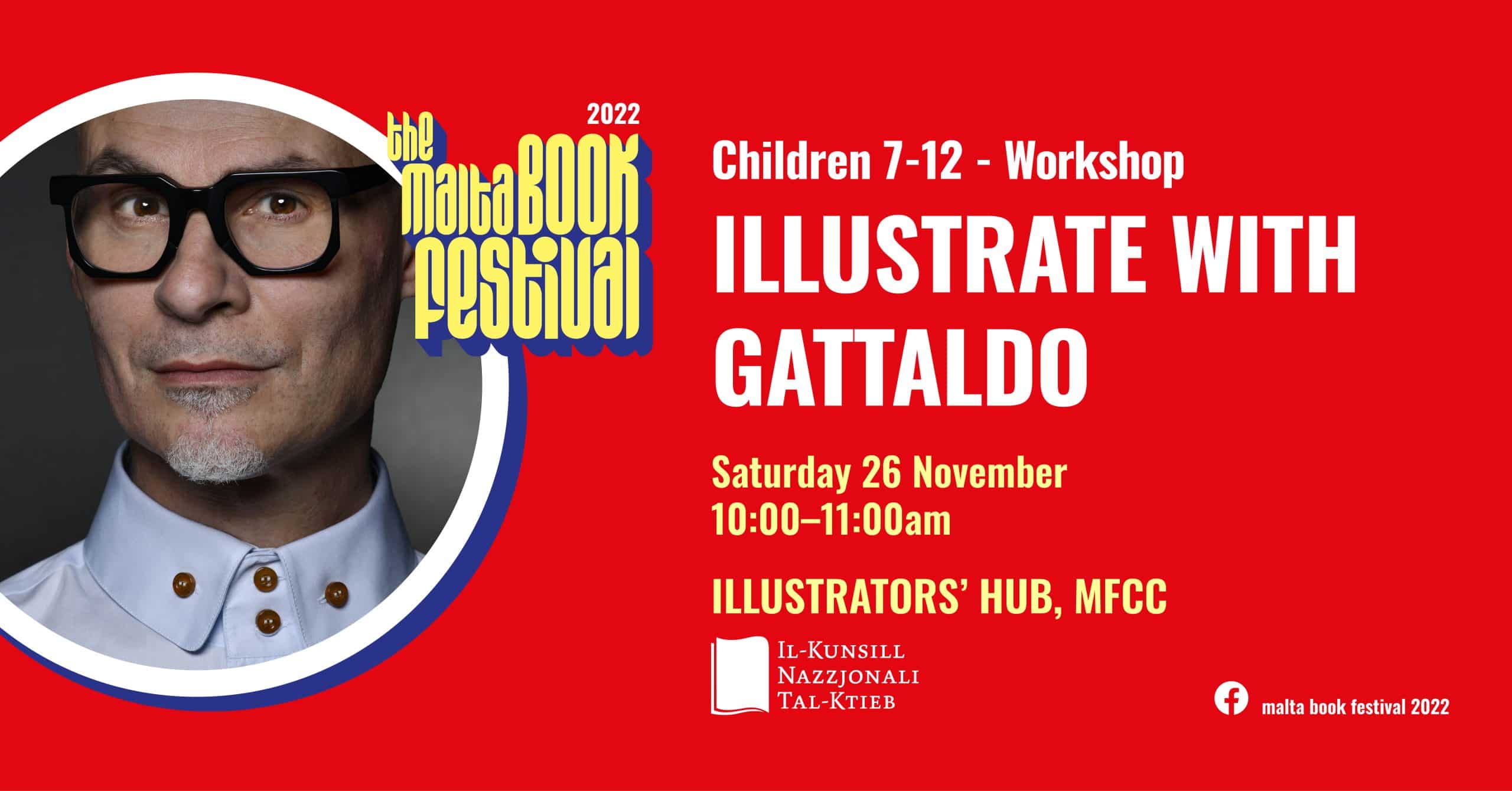 Pinġi ma’ Gattaldo: workshop esklussiv għal tfal bejn 7 u 12-il sena &#8211; KNK &#8211; Illustrators’ Hub (EN)