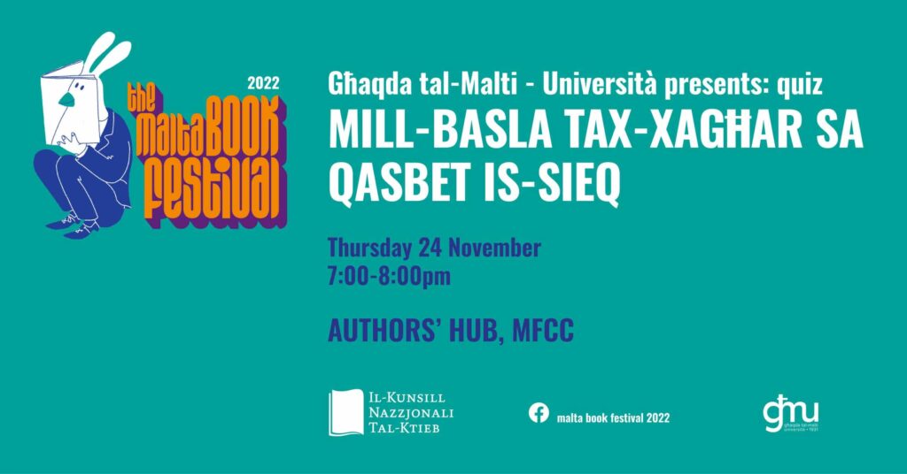 Kwiżż: Mill-basla tax-xagħar sa qasbet is-sieq &#8211; Għaqda tal-Malti &#8211; Università &#8211; Authors’ Hub (MT)