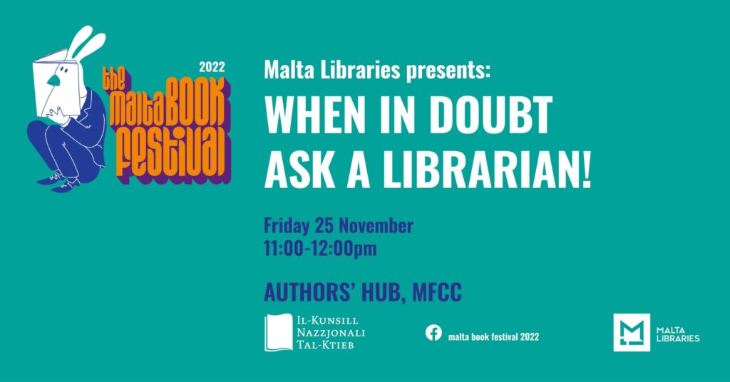 Kellek xi dubju? – MHUX ISSAQSI LIL-LIBRAR! &#8211; Malta Libraries &#8211; Authors’ Hub (MT/EN)