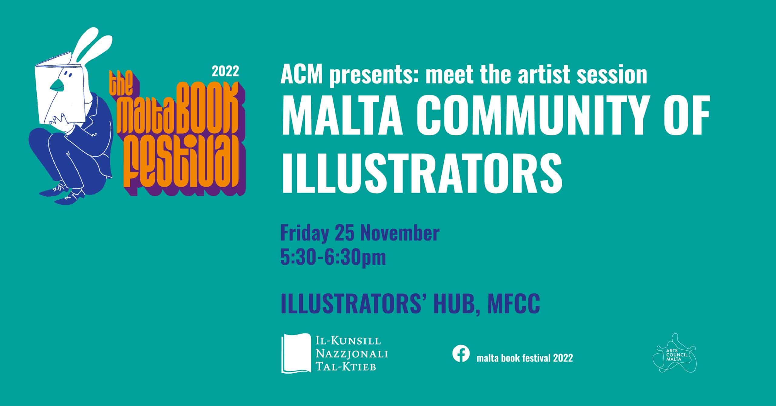 Sessjoni Iltaqa&#8217; mal-Artist mal-Komunità Maltija tal-Illustraturi &#8211; Il-Kunsill Malti għall-Arti &#8211; Illustrators’ Hub (EN)