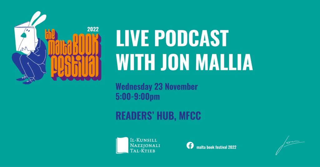 Live Podcast &#8211; Jon Mallia &#8211; Readers’ Hub