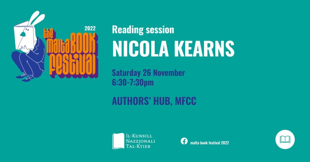 Sessjoni ta’ qari ma’ Nicola Kearns &#8211; Authors’ Hub (EN)