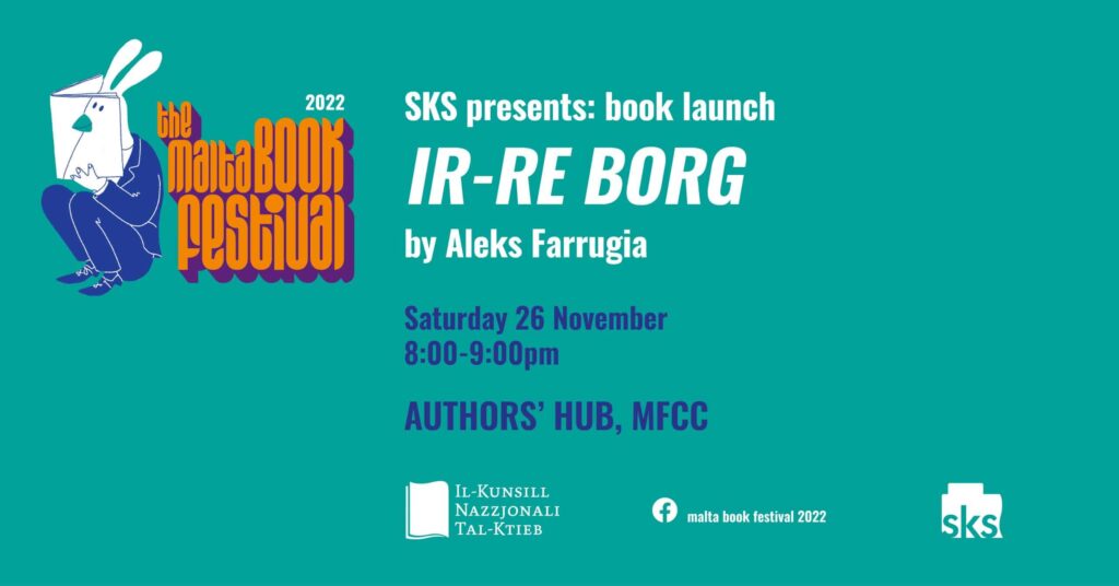 Tnedija ta’ ktieb: &#8216;Ir-Re Borg&#8217; ta’ Aleks Farrugia- SKS &#8211; Authors’ Hub (MT)