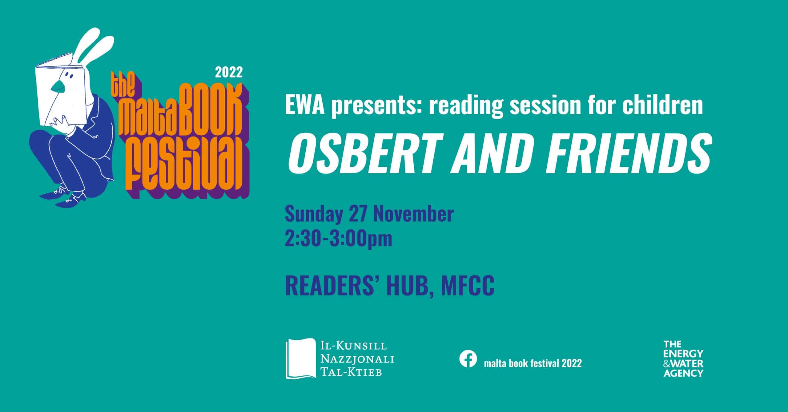 Sessjoni ta’ qari: Osbert and Friends – Energy and Water Agency (EWA) &#8211; Readers’ Hub (EN)