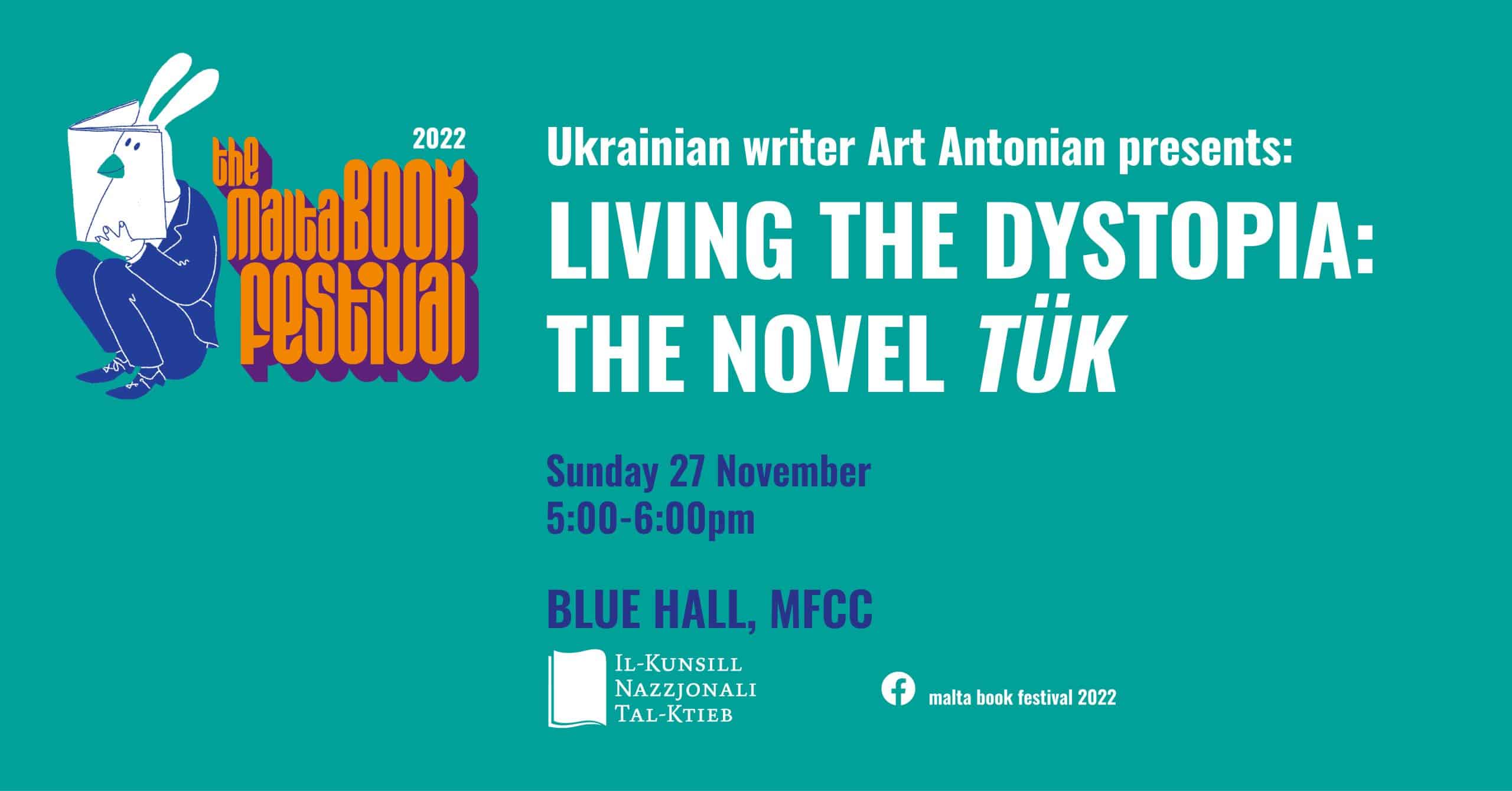 Living The Dystopia &#8211; The novel &#8216;TÜK&#8217; by Ukrainian writer Art Antonian &#8211; Blue Hall (UA)