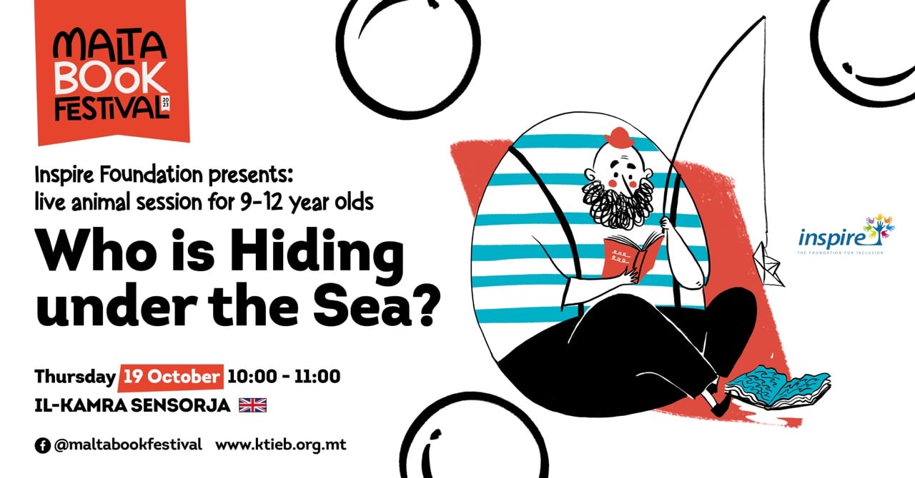 Who is Hiding under the Sea? (9-12 year olds) – Inspire Foundation – Il-Kamra Sensorja