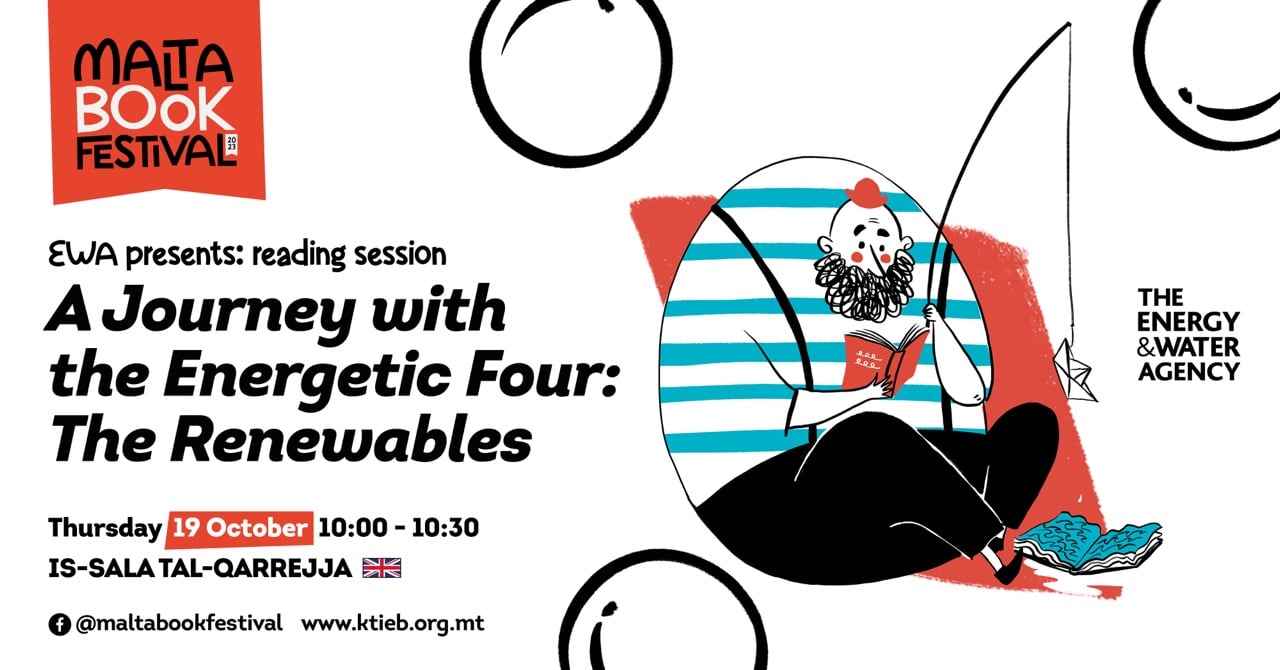 Reading session: A Journey with the Energetic Four: The Renewables &#8211; Energy and Water Agency (EWA) &#8211; Is-Sala tal-Qarrejja