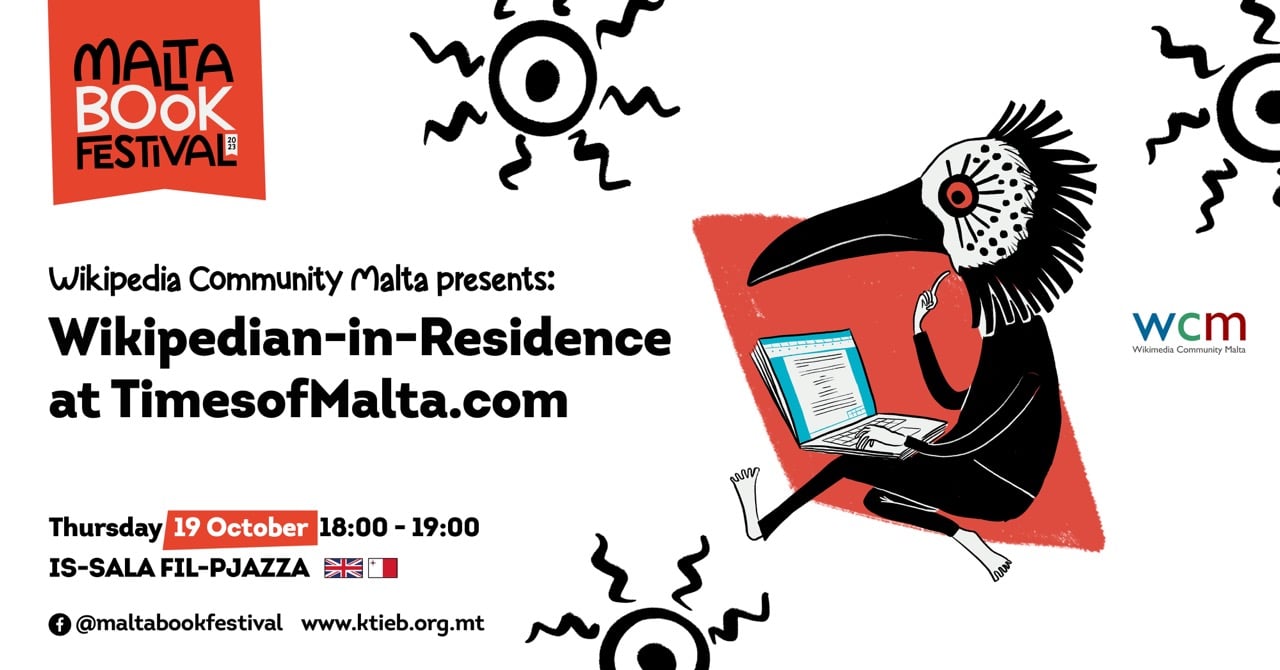 Wikipedian-in-Residence at TimesofMalta.com &#8211; Wikimedia Community Malta (WCM) &#8211; Is-Sala fil-Pjazza  /