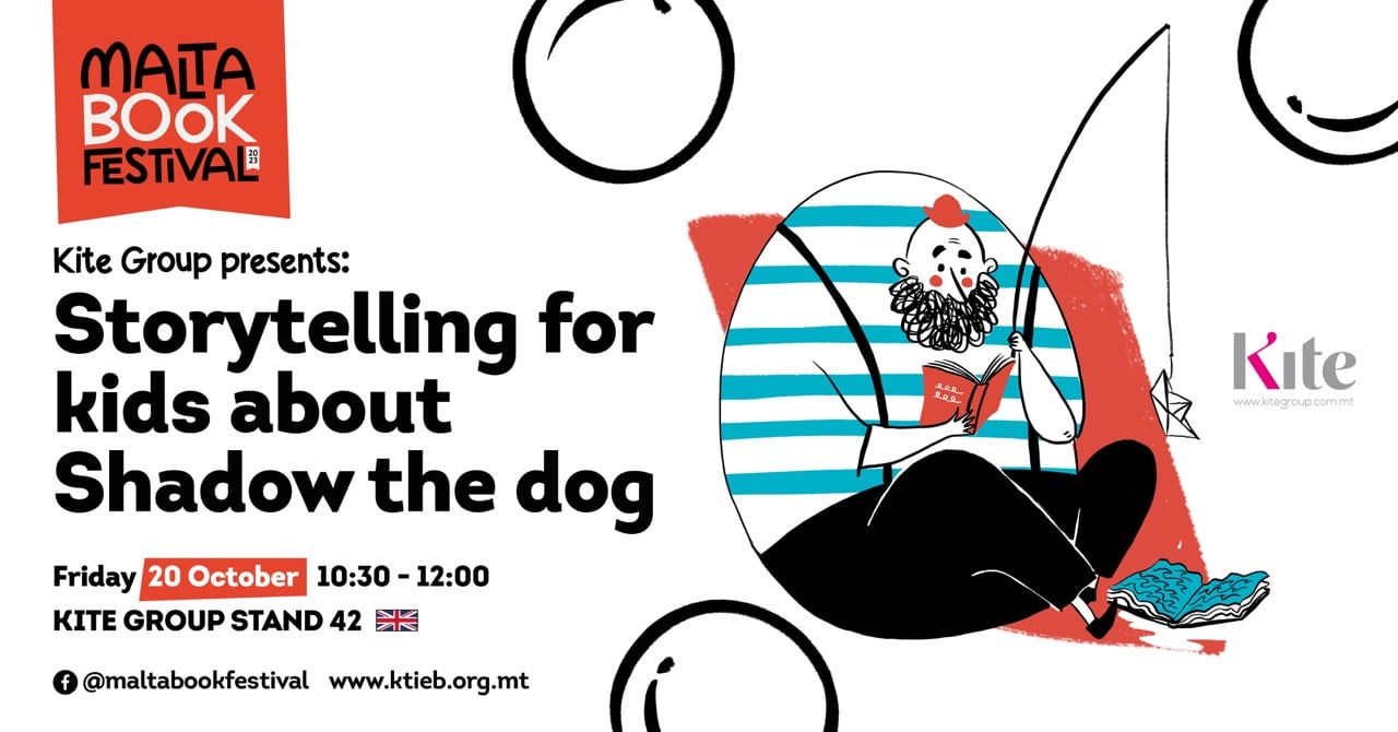 Storytelling for kids about Shadow the dog &#8211; Kite Group &#8211; Kite Group Stand