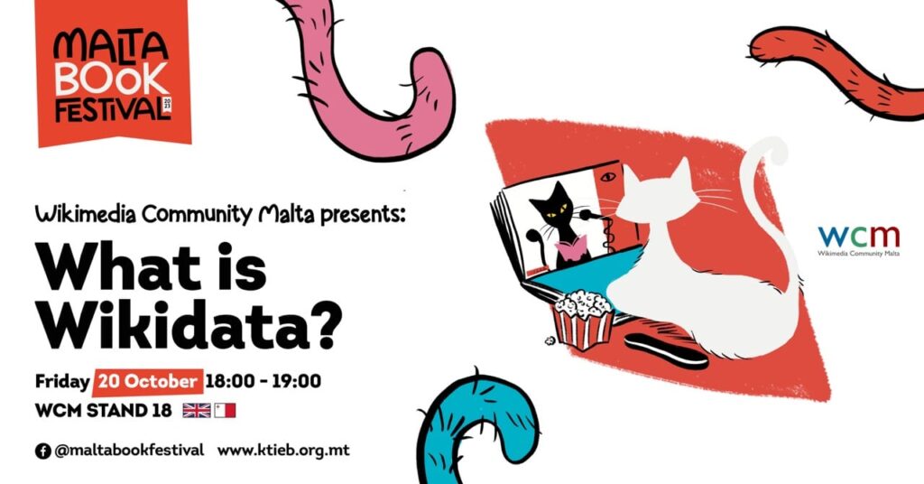 What is Wikidata? &#8211; Wikimedia Community Malta (WCM) &#8211; WCM Stand  /
