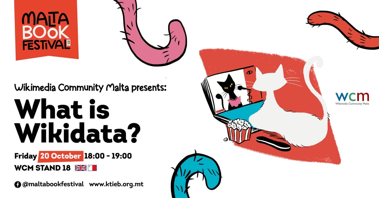 What is Wikidata? &#8211; Wikimedia Community Malta (WCM) &#8211; WCM Stand  /