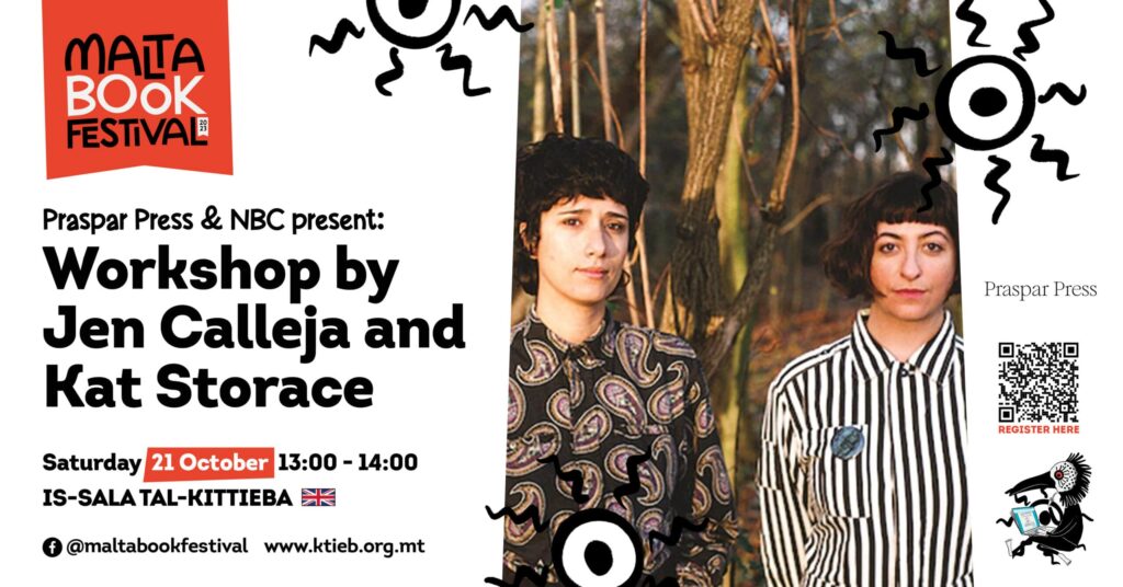 Editing workshop by Jen Calleja and Kat Storace &#8211; Praspar Press &#038; NBC &#8211; Is-Sala tal-Kittieba
