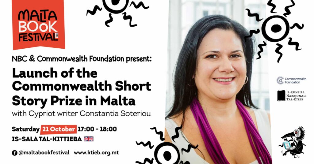 Launch of the Commonwealth Short Story Prize in Malta with Constantia Soteriou &#8211; NBC &#038; Commonwealth Foundation &#8211; Is-Sala tal-Kittieba