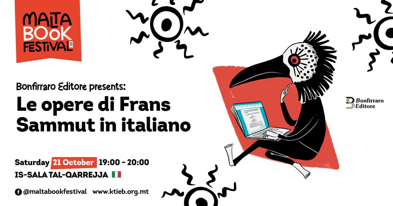 The Italian-language works of Frans Sammut &#8211; Bonfirraro editore &#8211; Is-Sala tal-Qarrejja