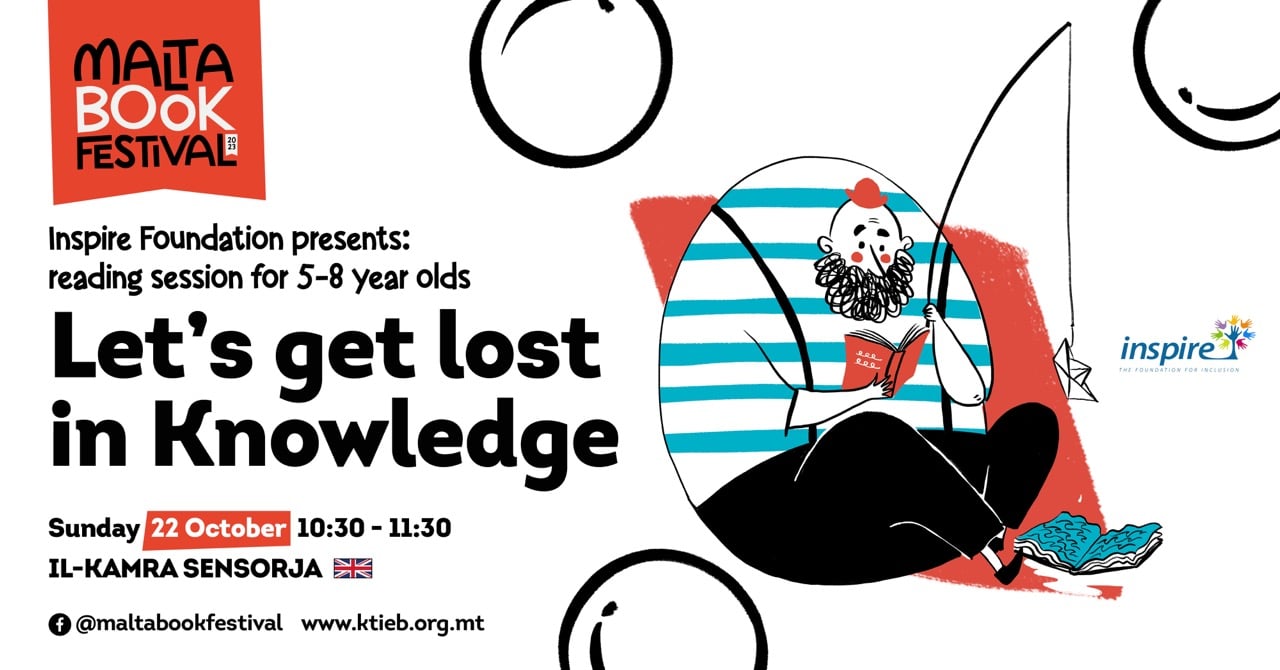 Let&#8217;s get lost in Knowledge (5-8 year olds) – Inspire Foundation – Il-Kamra Sensorja