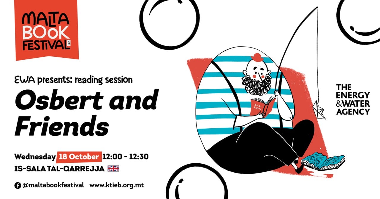 Reading session: Osbert and Friends &#8211; Energy and Water Agency (EWA) &#8211; Is-Sala tal-Qarrejja