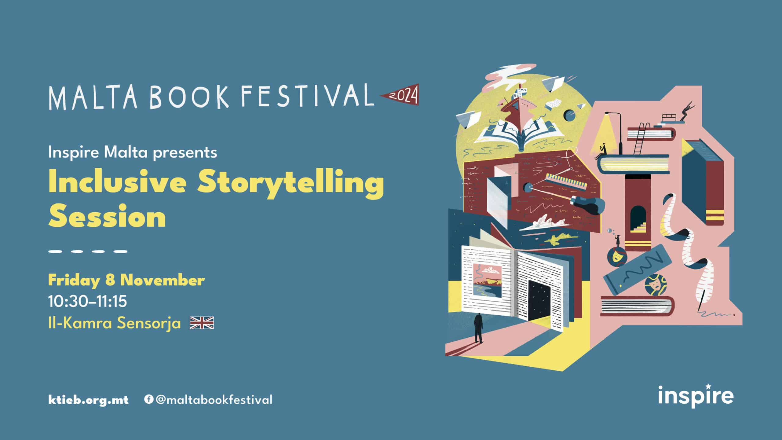 Inclusive Storytelling Session – Inspire Malta – Il-Kamra Sensorja