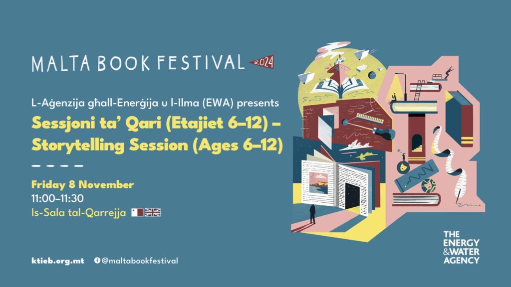 Storytelling Session (Ages 6–12) – Energy and Water Agency (EWA) – Is-Sala tal-Qarrejja  /