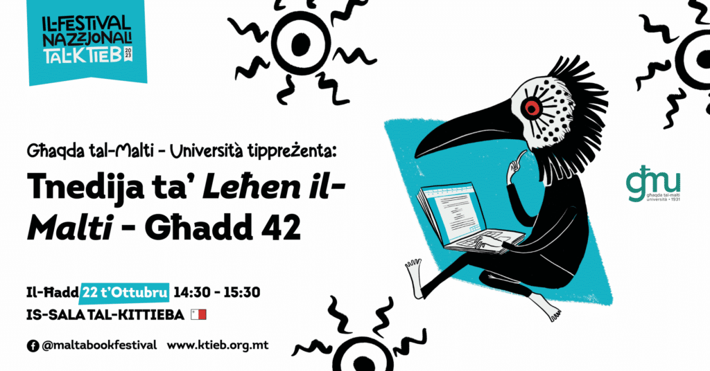 Launch of &#8216;Leħen il-Malti &#8211; Għadd 42&#8217; &#8211; Għaqda tal-Malti – Università &#8211; Is-Sala tal-Kittieba