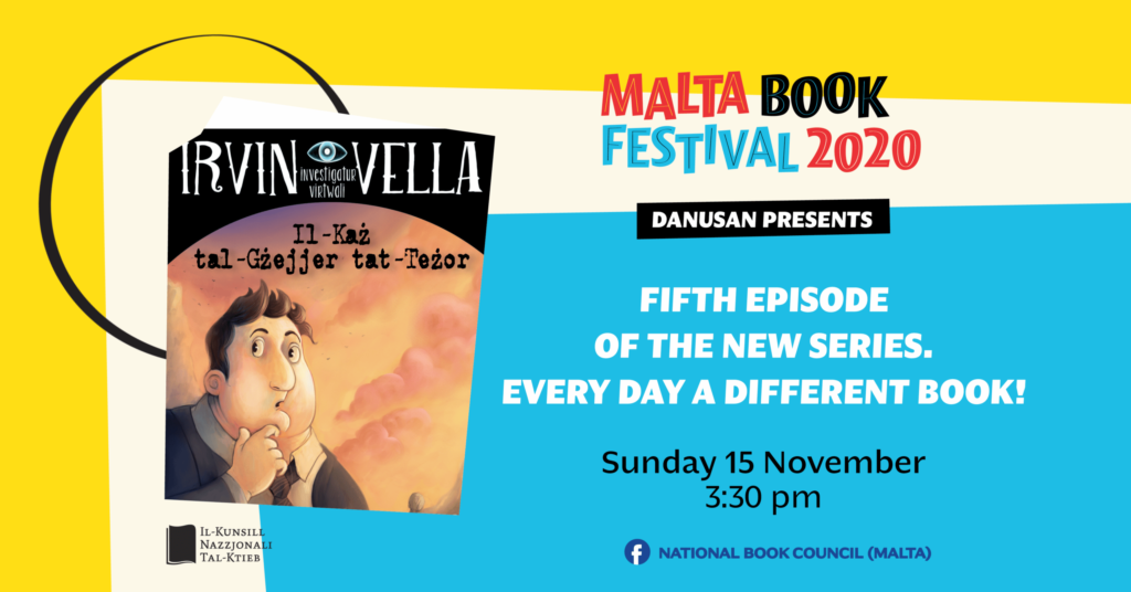 Fifth episode of the new series by Danusan: every day a different book! &#8211; NBC