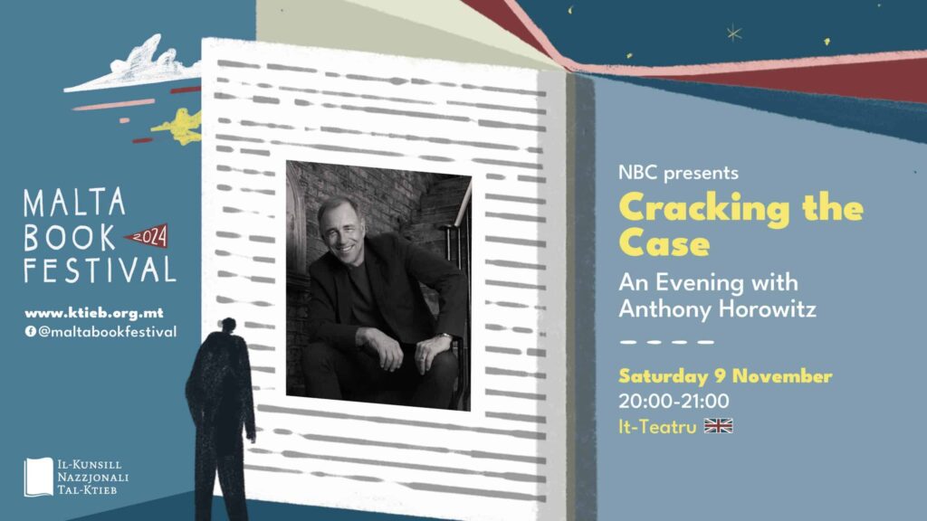 Cracking the Case: An Evening with Anthony Horowitz – NBC – It-Teatru