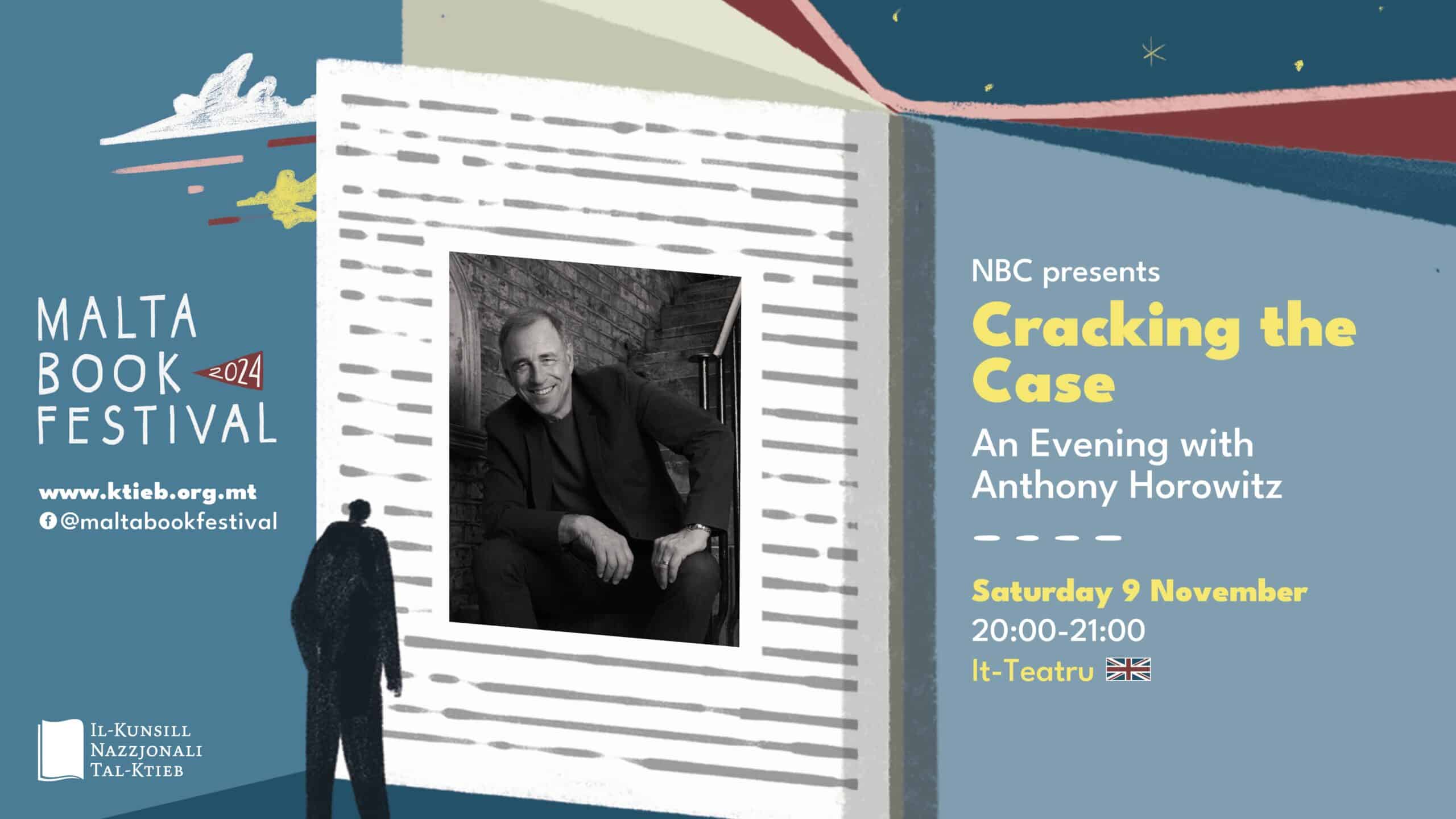 Insibu Tarf il-Każ: Serata ma’ Anthony Horowitz – KNK – It-Teatru