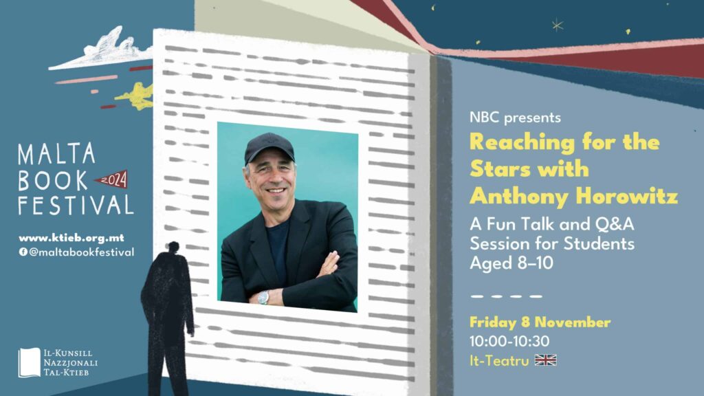 Reaching for the Stars with Anthony Horowitz: A Fun Talk and Q&#038;A Session for Students Aged 8–10 – NBC – It-Teatru
