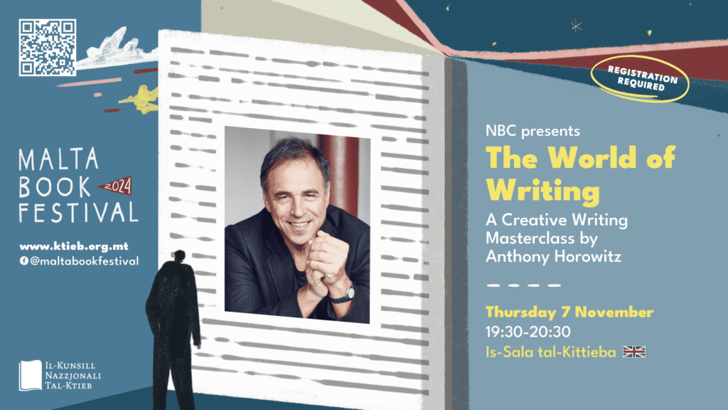 The World of Writing: A Creative Writing Masterclass by Anthony Horowitz  –  NBC – Is-Sala tal-Kittieba