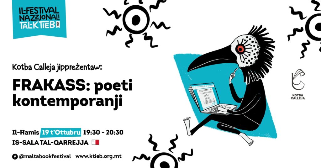 FRAKASS: poeti kontemporanji &#8211; Kotba Calleja &#8211; Is-Sala tal-Qarrejja