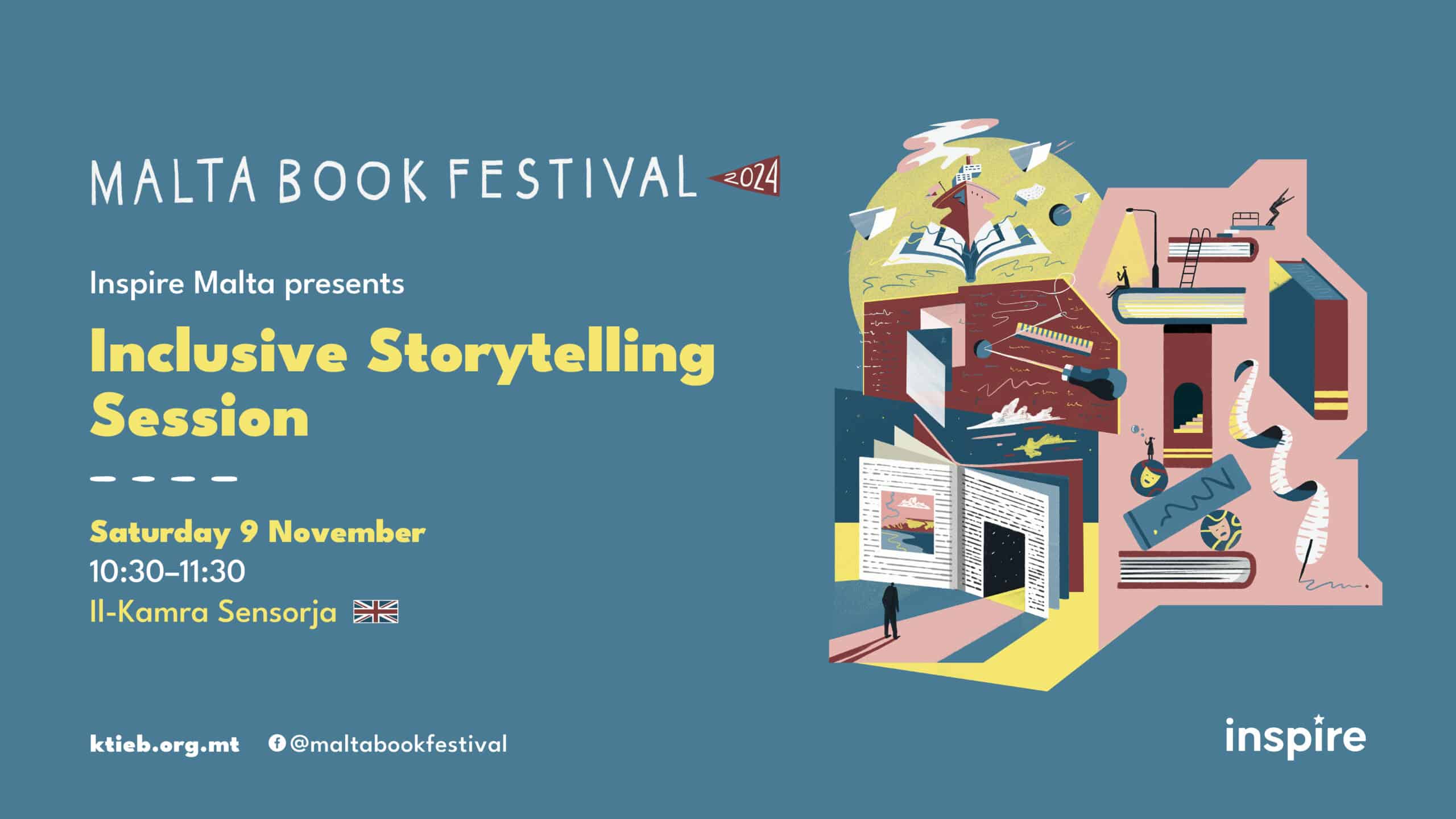 Inclusive Storytelling Session – Inspire Malta – Il-Kamra Sensorja