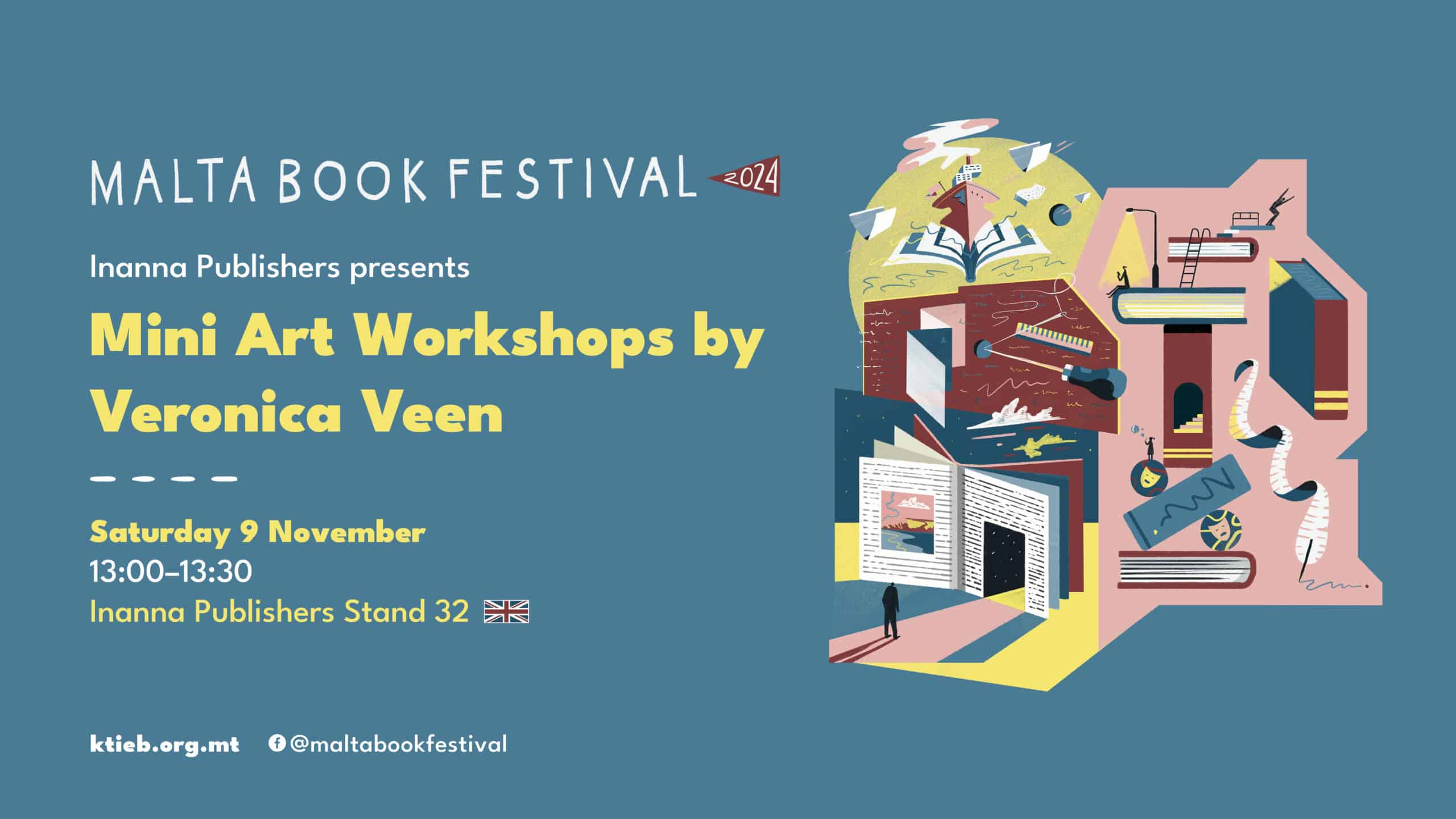 Mini Workshops Kreattivi – Inanna Publishers –  L-Istand ta’ Inanna 32