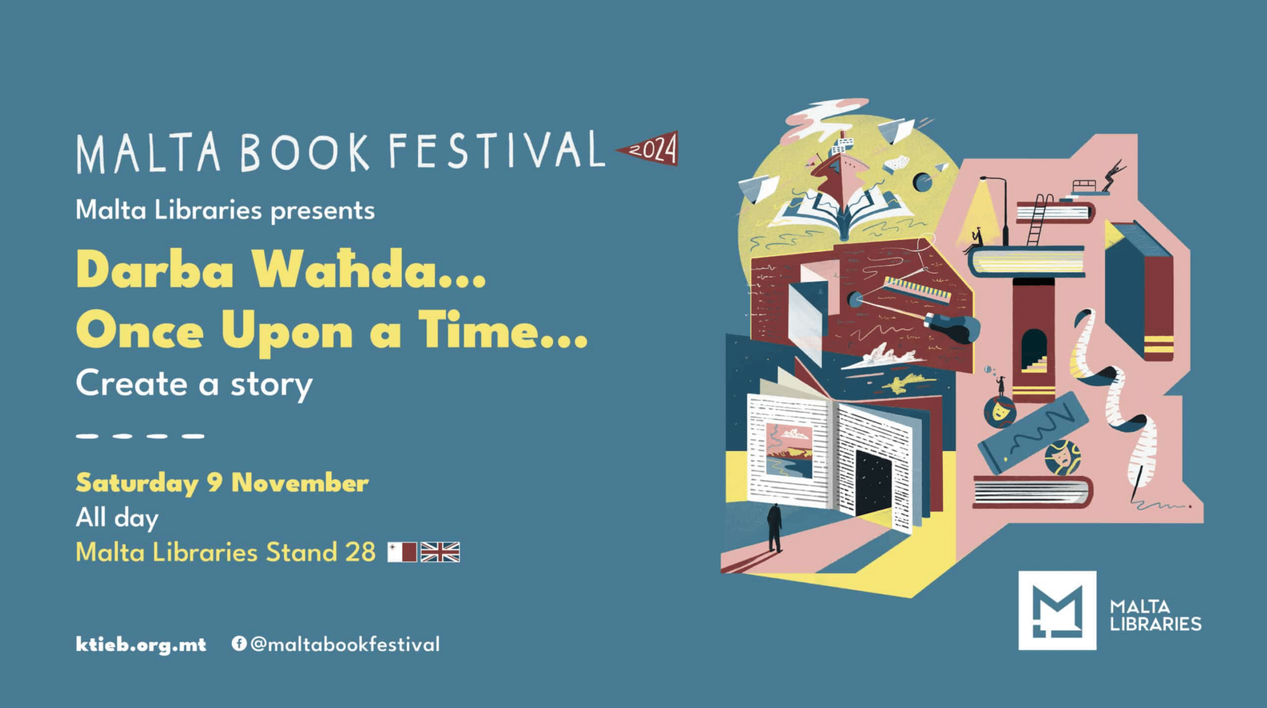 Darba Waħda… – Malta Libraries – L-Istand tal-Malta Libraries 28  /