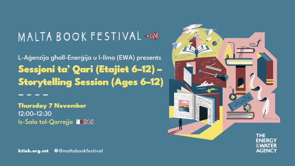 Storytelling Session (Ages 6–12) – Energy and Water Agency (EWA) – Is-Sala tal-Qarrejja  /