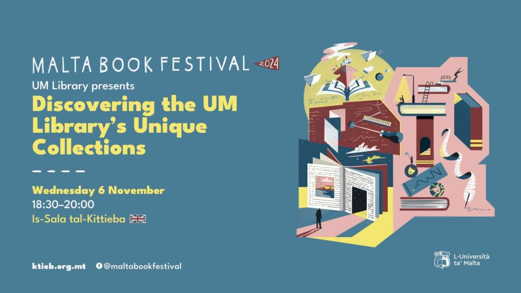 Discovering the UM Library’s Unique Collections: From Rare Books to the Kollezzjoni Programmi tal-Festa – UM Library – Is-Sala tal-Kittieba