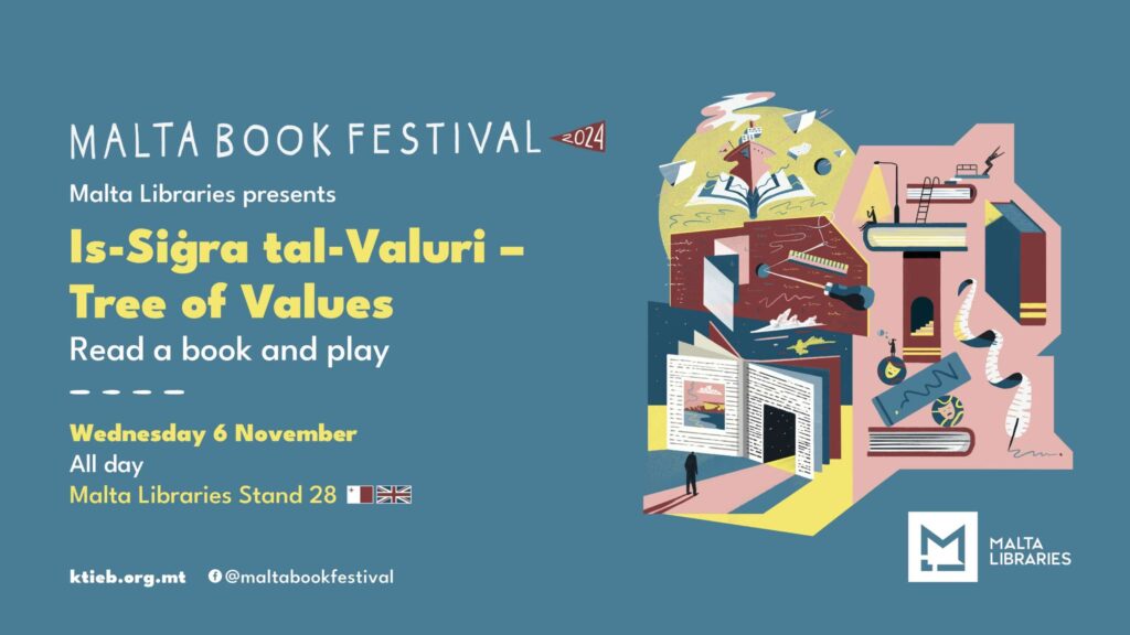 Tree of Values – Malta Libraries – Malta Libraries Stand 28  /