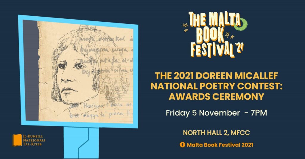 IL-KONKORS NAZZJONALI TAL-POEŻIJA DOREEN MICALLEF 2021: L-GĦOTI TAL-PREMJIJIET &#8211; KNK