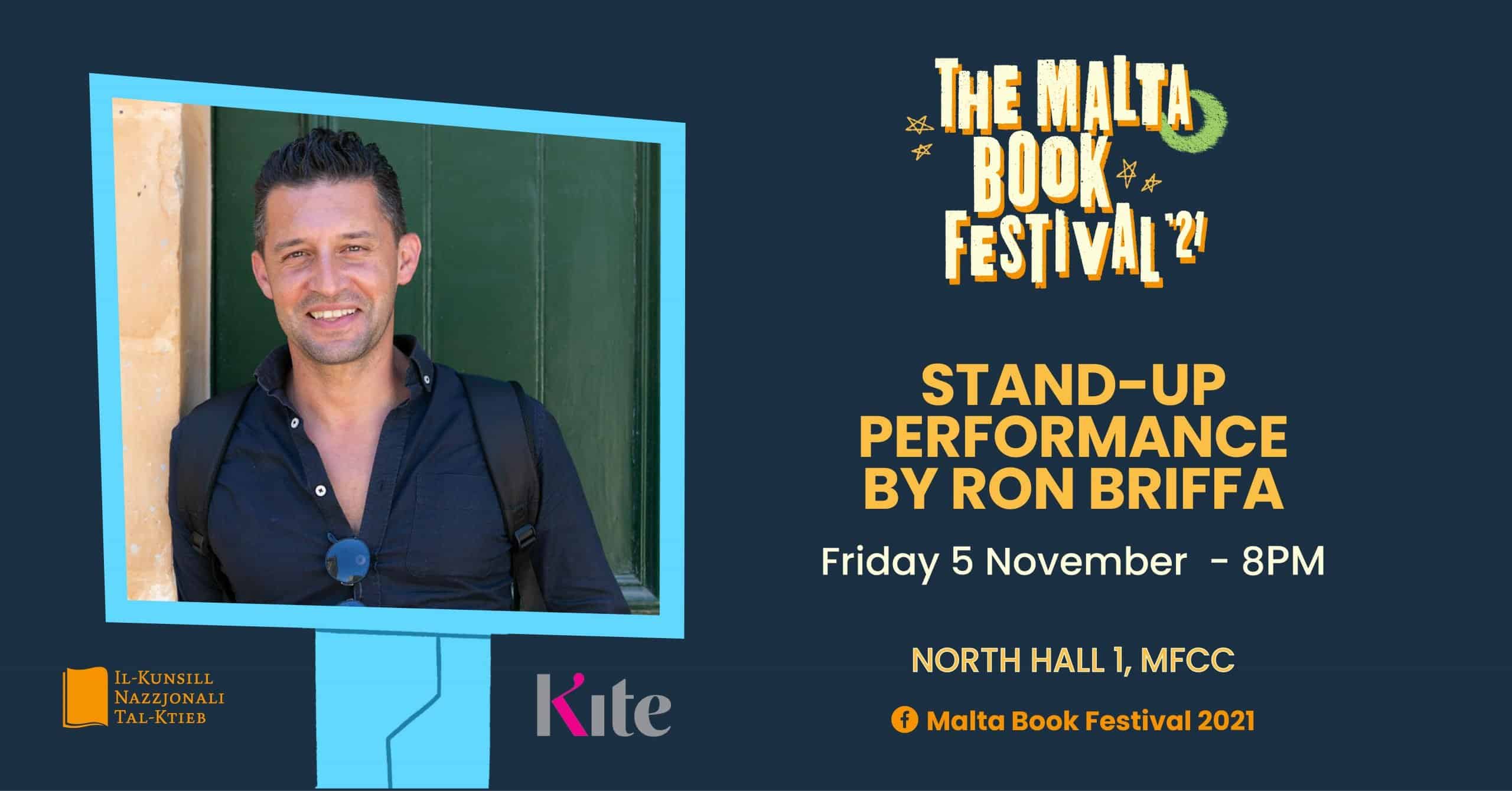 STAND-UP PERFORMANCE BY RON BRIFFA &#8211; KITE GROUP