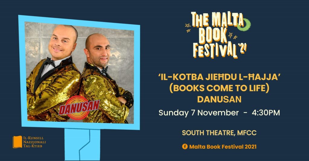 &#8216;IL-KOTBA JIEĦDU L-ĦAJJA&#8217; (BOOKS COME TO LIFE)  &#8211; DANUSAN