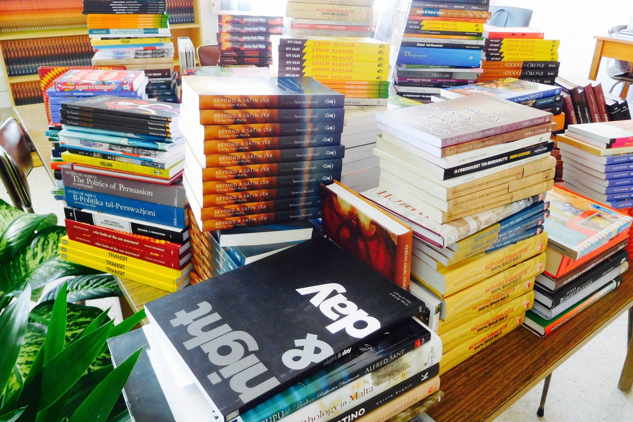 Image of Book Donation to Malta Libraries