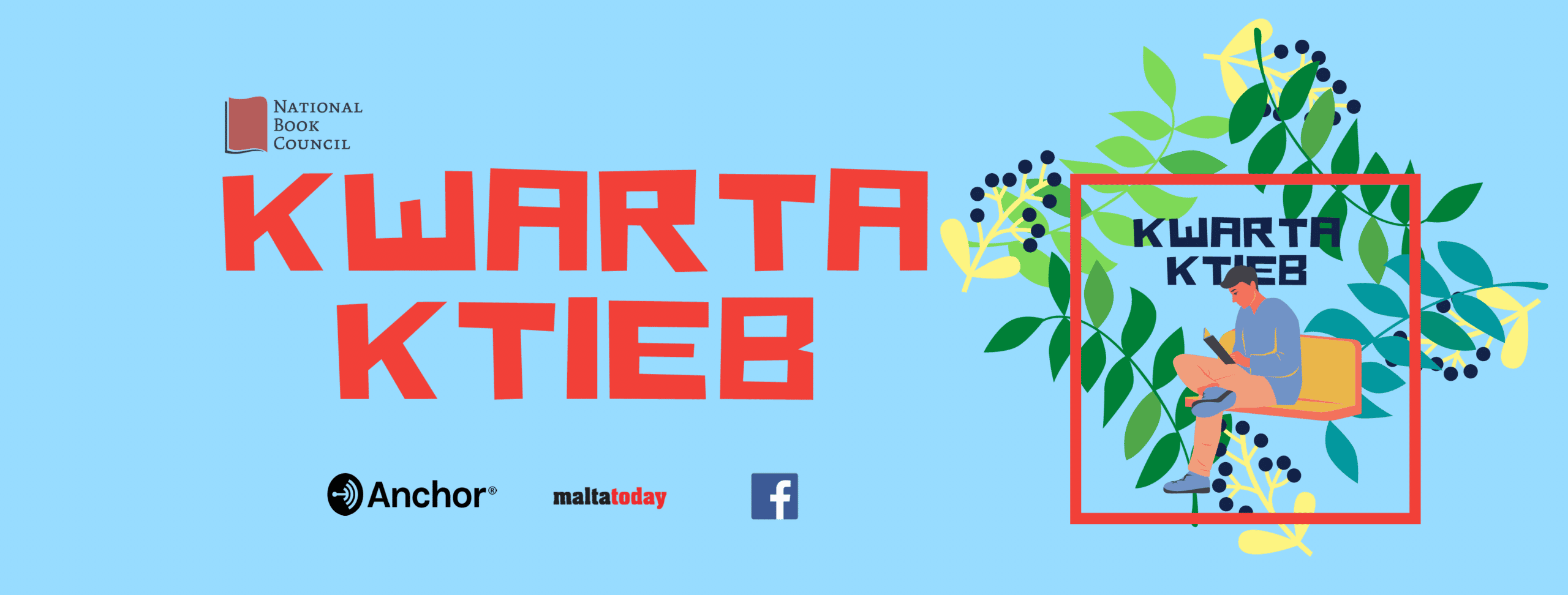 Image of Kwarta Ktieb – podcast letterarju