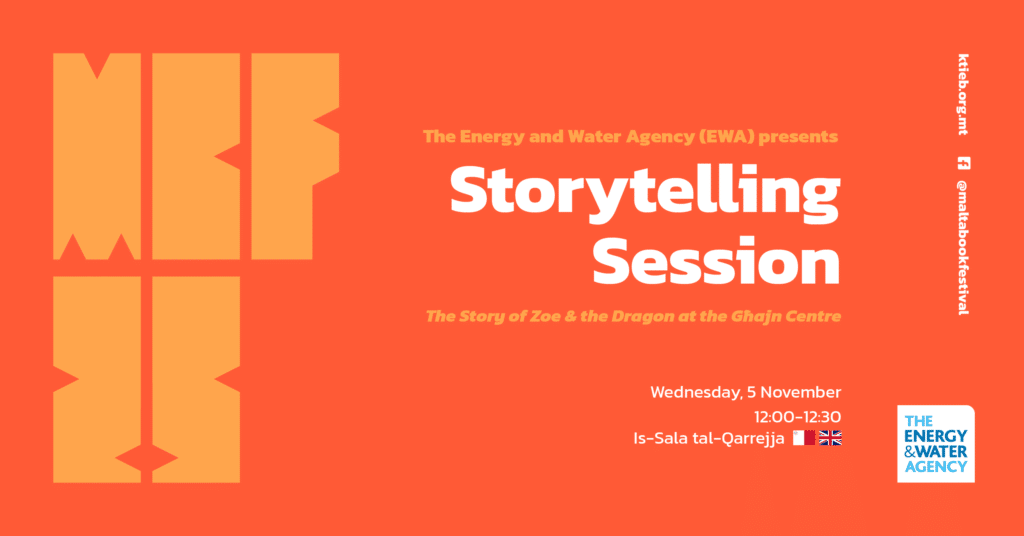 Storytelling Session: The Stories of Zoe and the Dragon during the Covid Pandemic – Energy and Water Agency (EWA) – Is-Sala tal-Qarrejja 🇲🇹/🇬🇧
