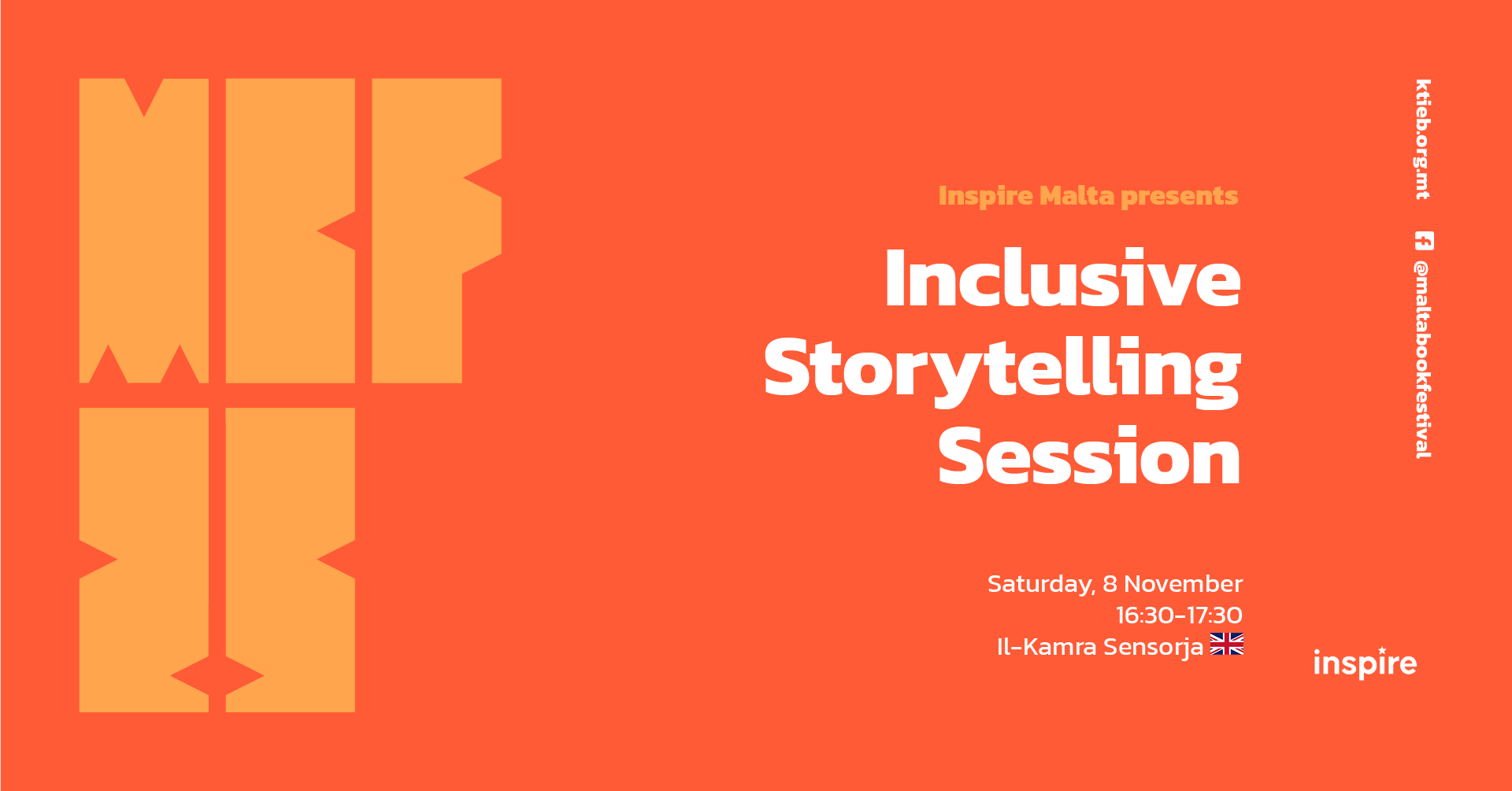 Sessjoni ta’ Qari Inklussiva – Inspire Malta – Il-Kamra Sensorja 🇬🇧