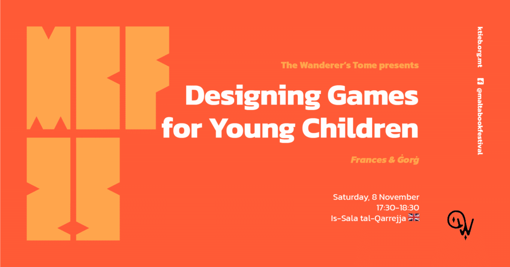 Designing Games for Young Children: Frances &amp; Ġorġ – The Wanderer’s Tome – Is-Sala tal-Qarrejja 🇬🇧