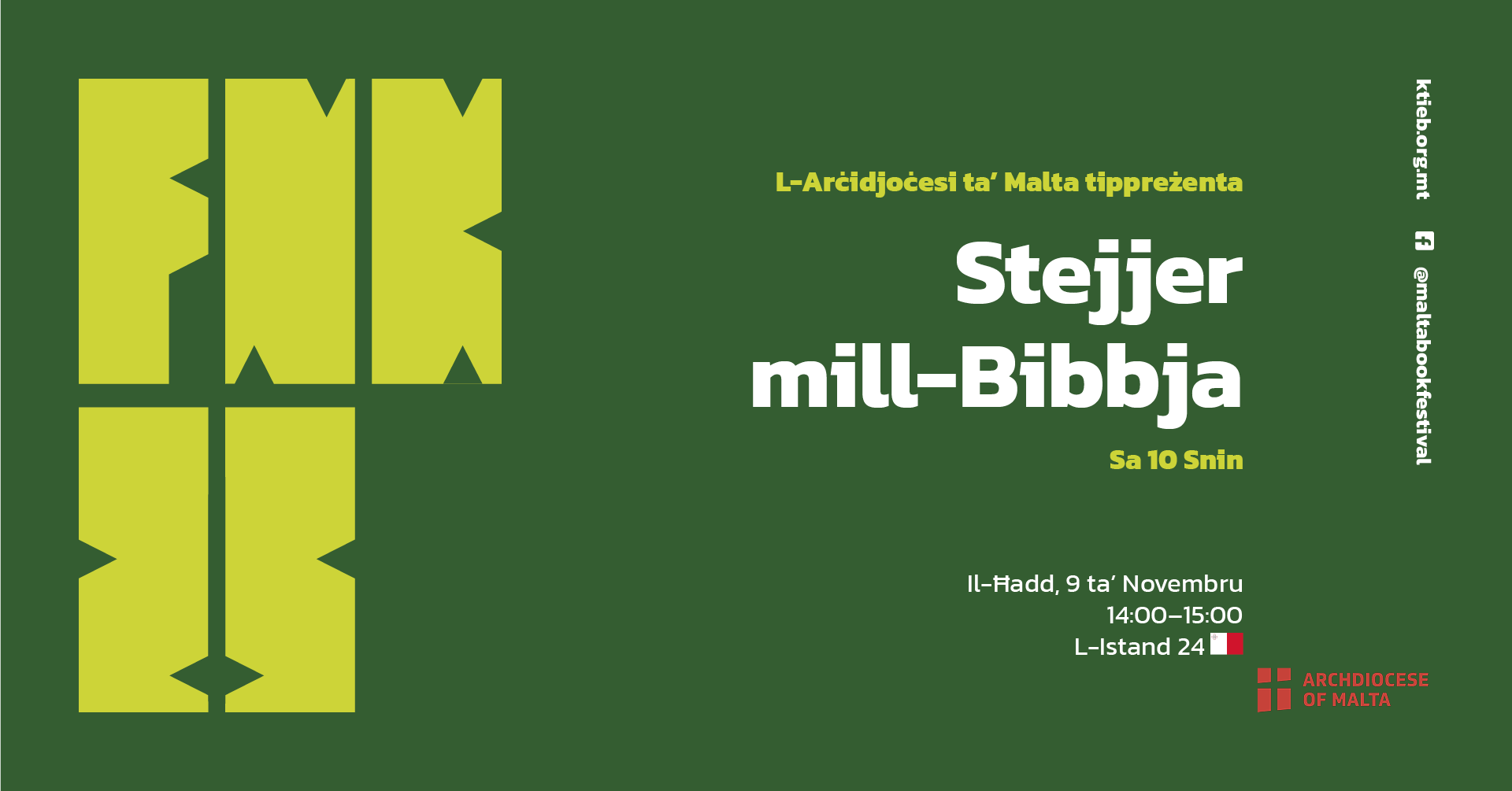Stejjer mill-Bibbja (Sa 10 Snin) – L-Arċidjoċesi ta’ Malta – L-Istand 24 🇲🇹