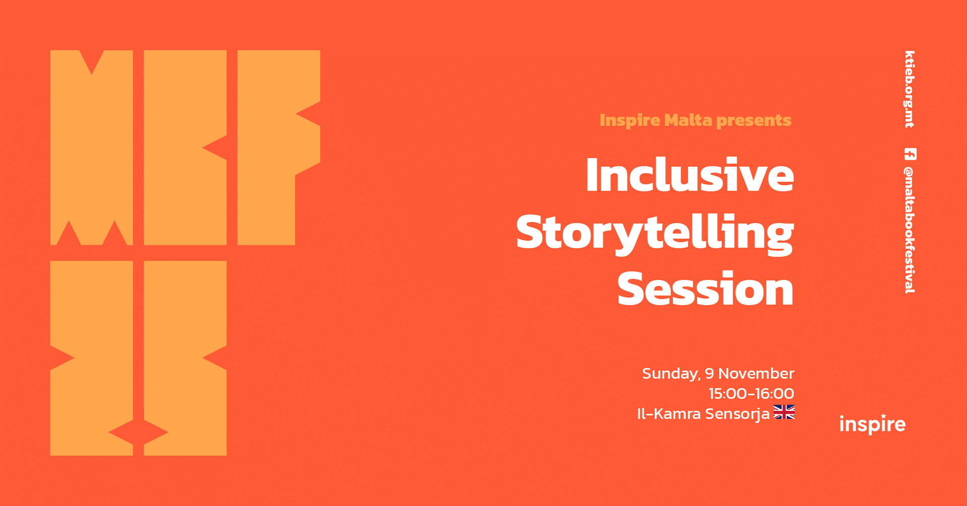 Sessjoni ta’ Qari Inklussiva – Inspire Malta – Il-Kamra Sensorja 🇬🇧