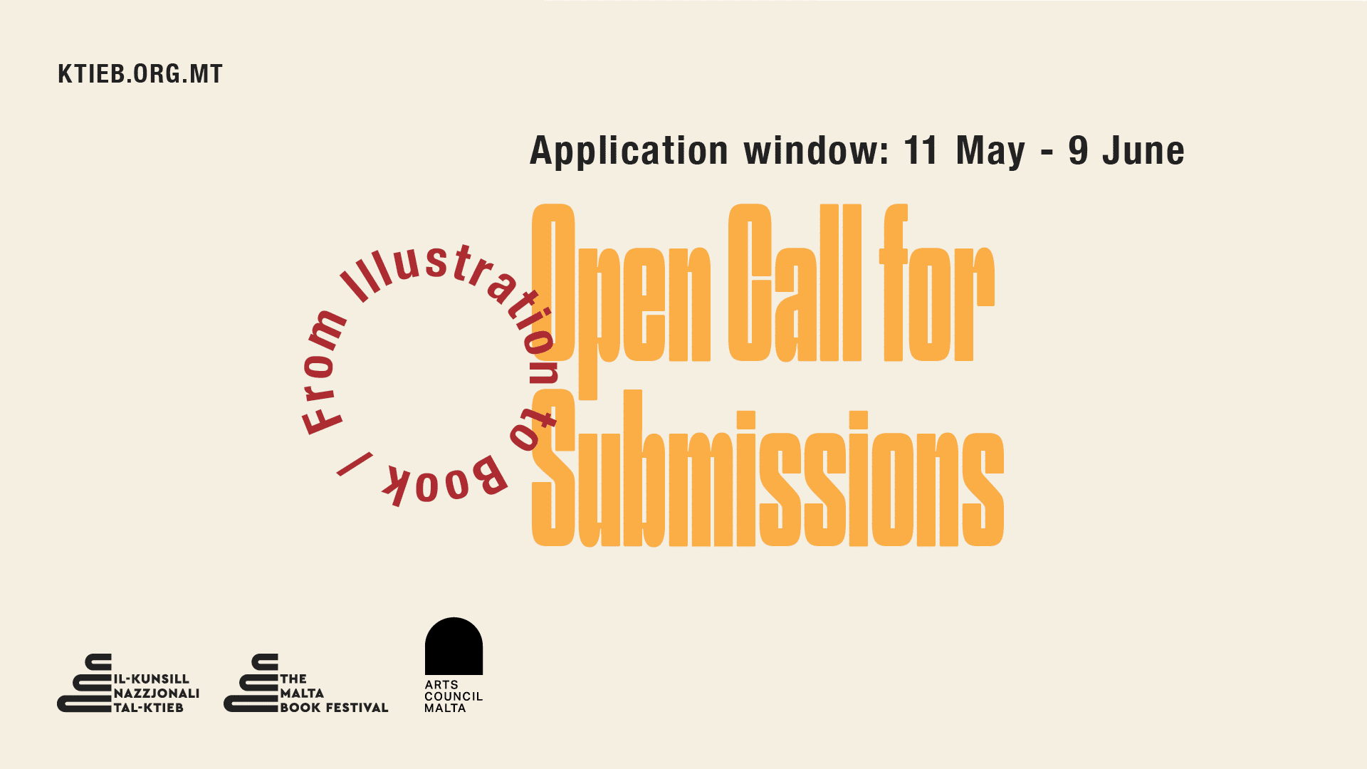 Open Call for illustration submissions for the exhibition From Illustration to Book at the Malta Book Festival 2026